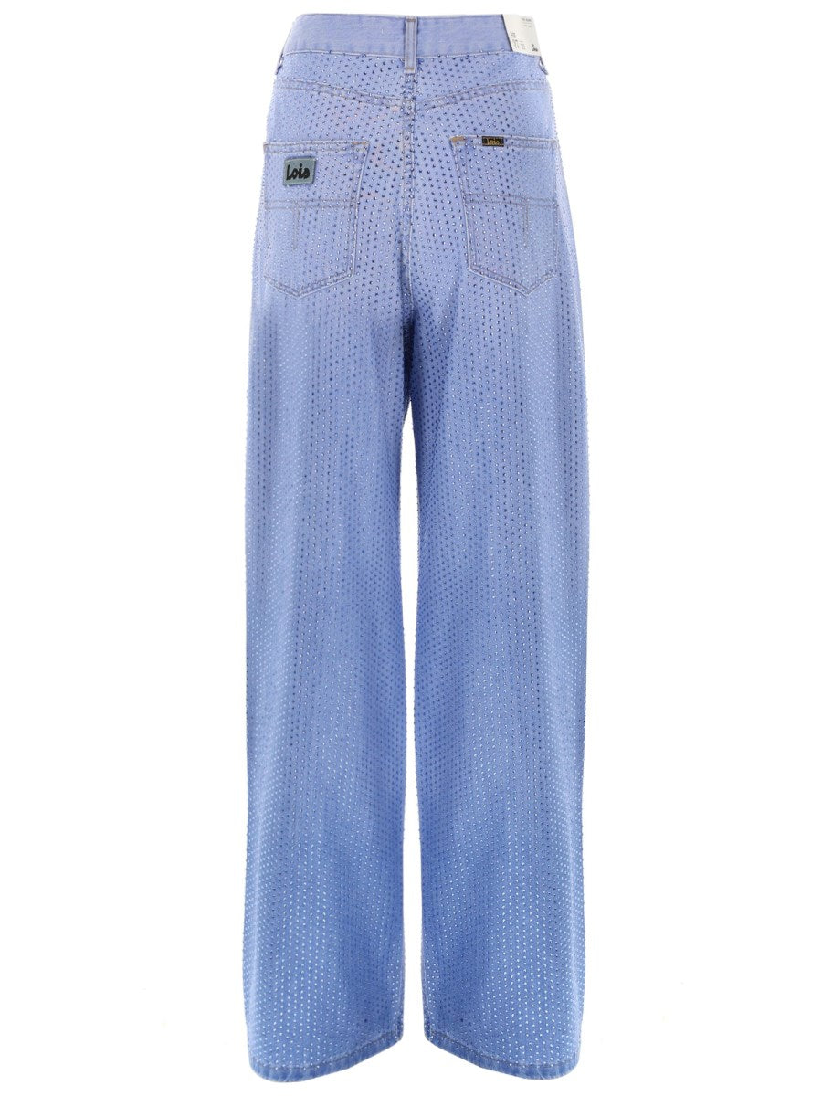 Lois Jeans Jeans Asha Denim With Rhinestones, view 2