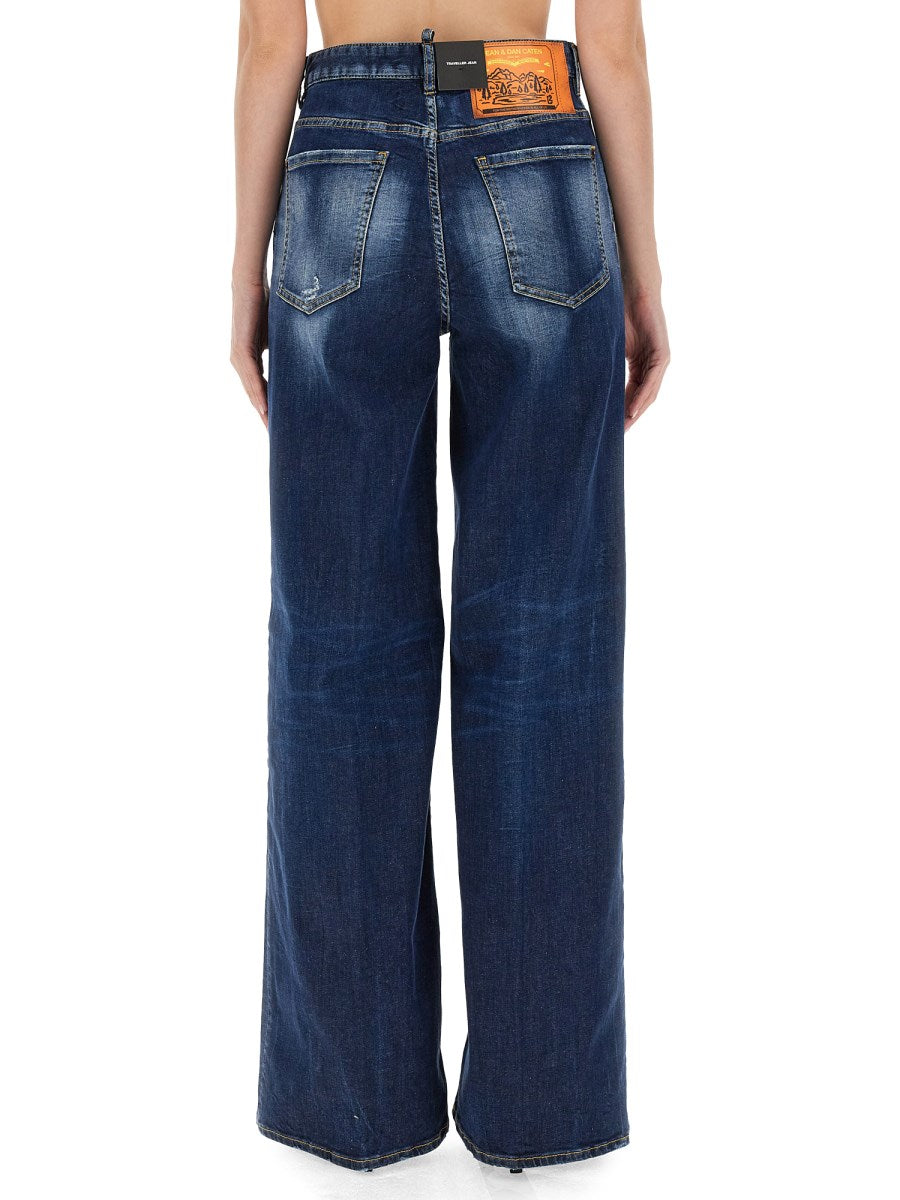 Traveller Wide-Leg Jeans