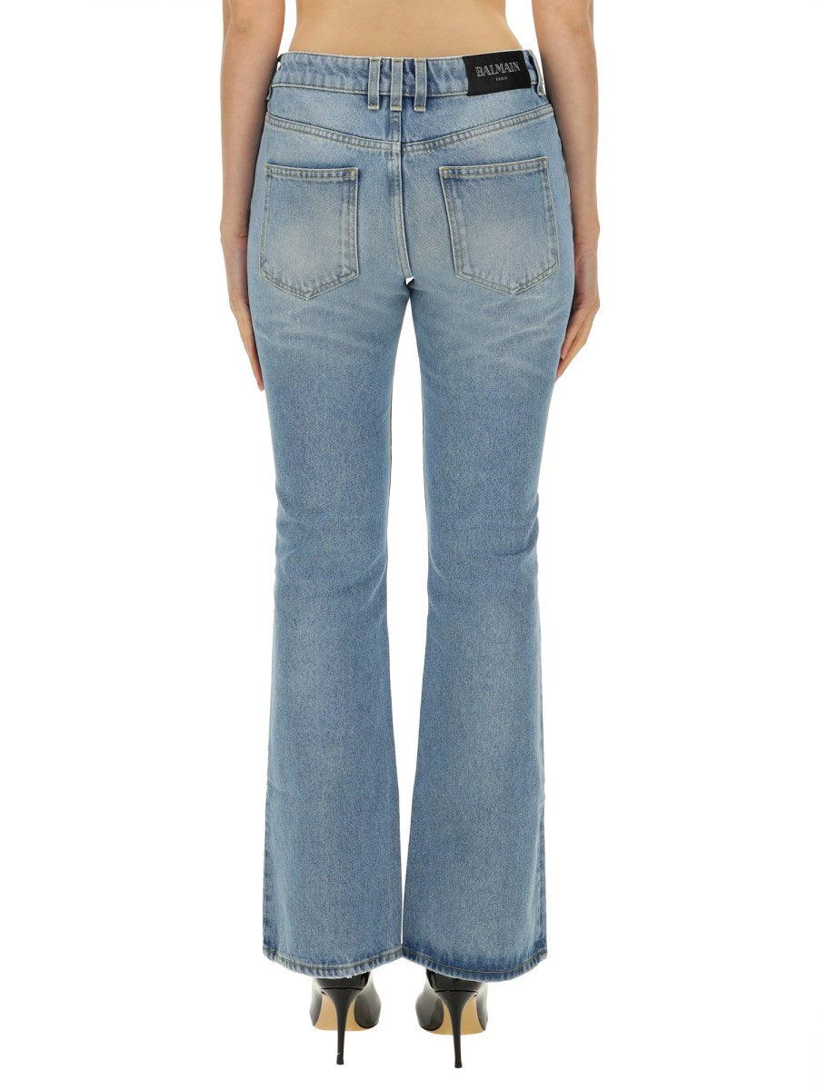 Flare Jeans in Light Blue