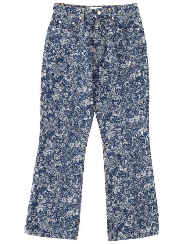 Tapestry Print Jeans