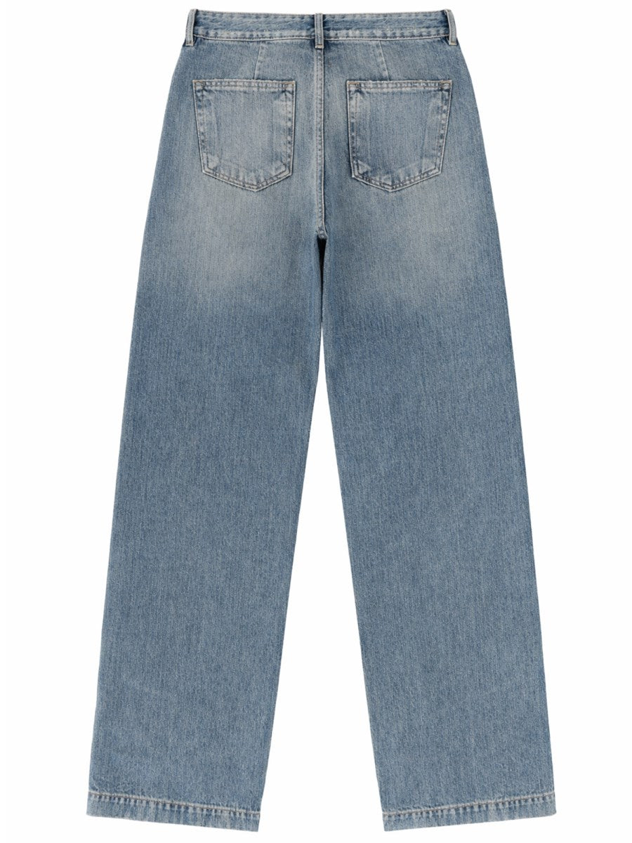 Geth Wide Jeans in Light Blue
