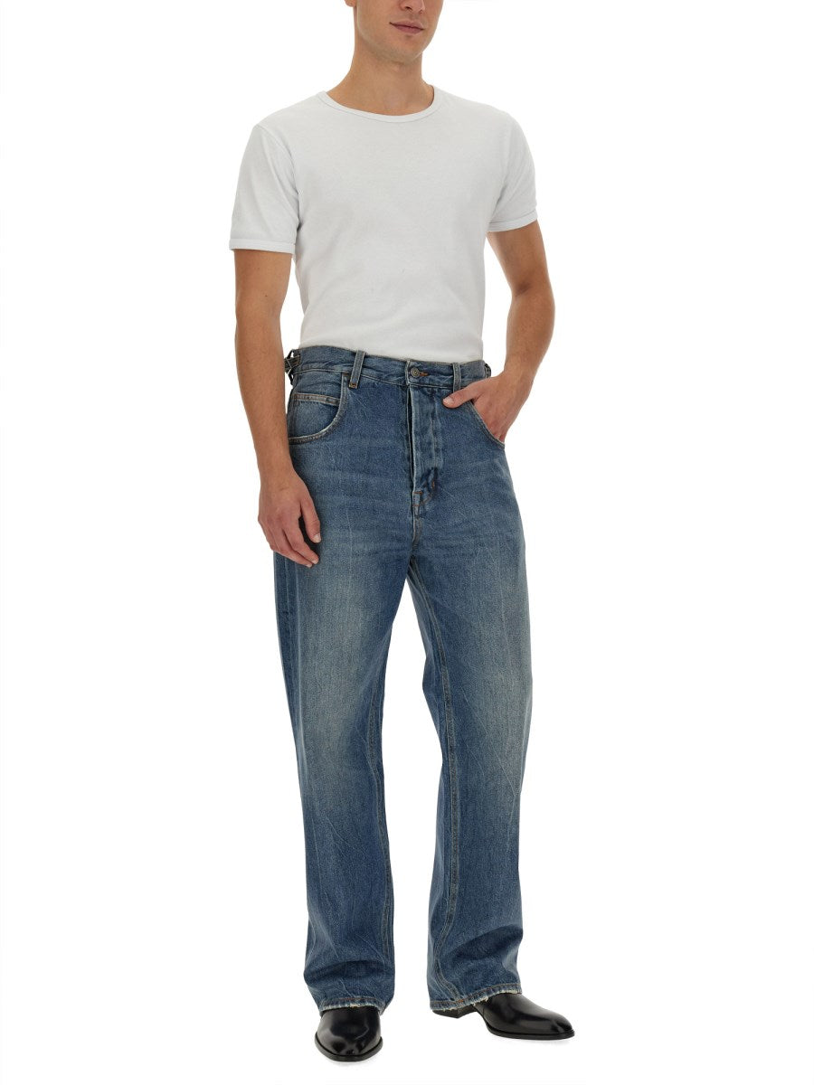 Loose Jeans in Vintage Blue