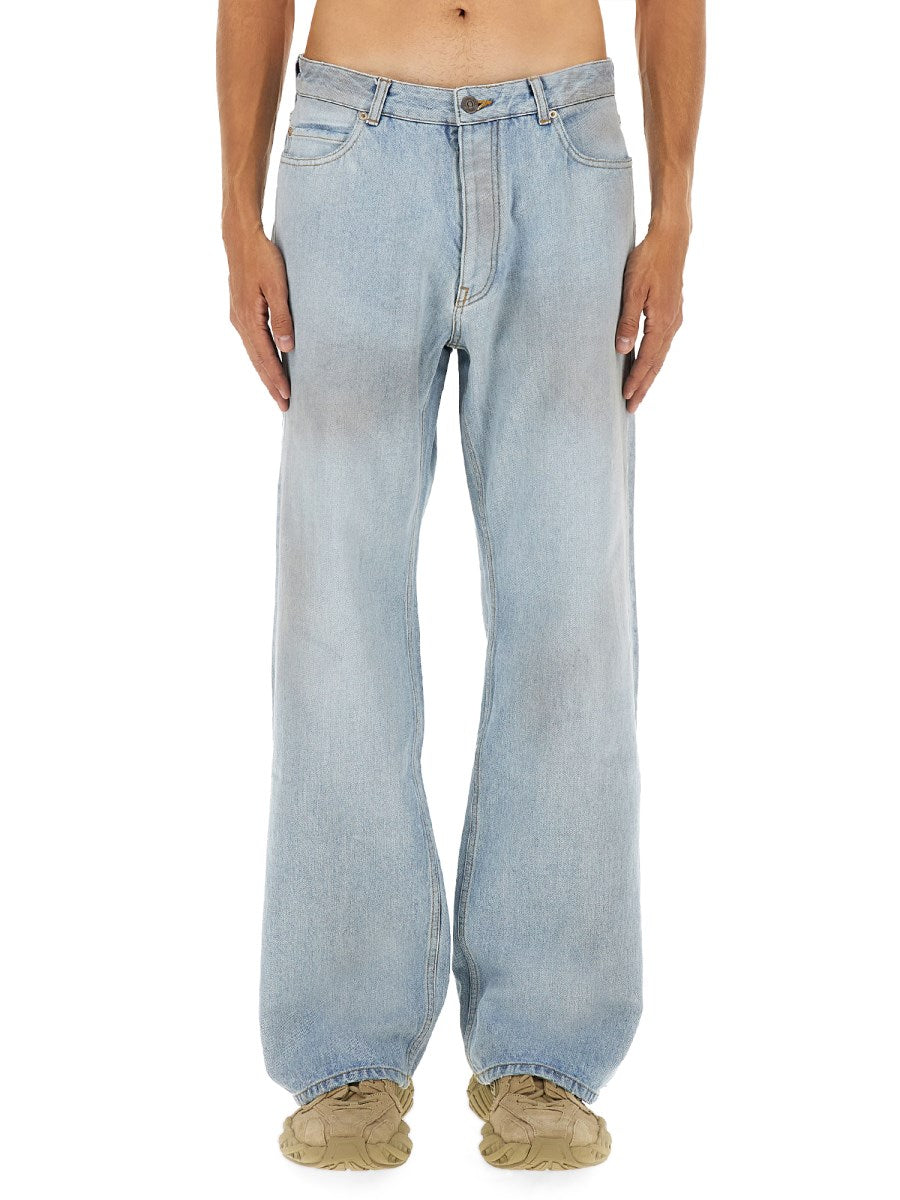 Deconstructed Baggy Jeans