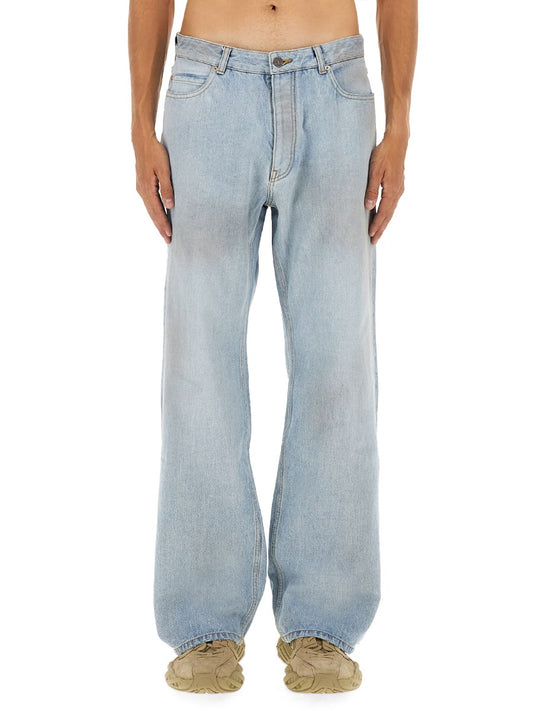Deconstructed Baggy Jeans