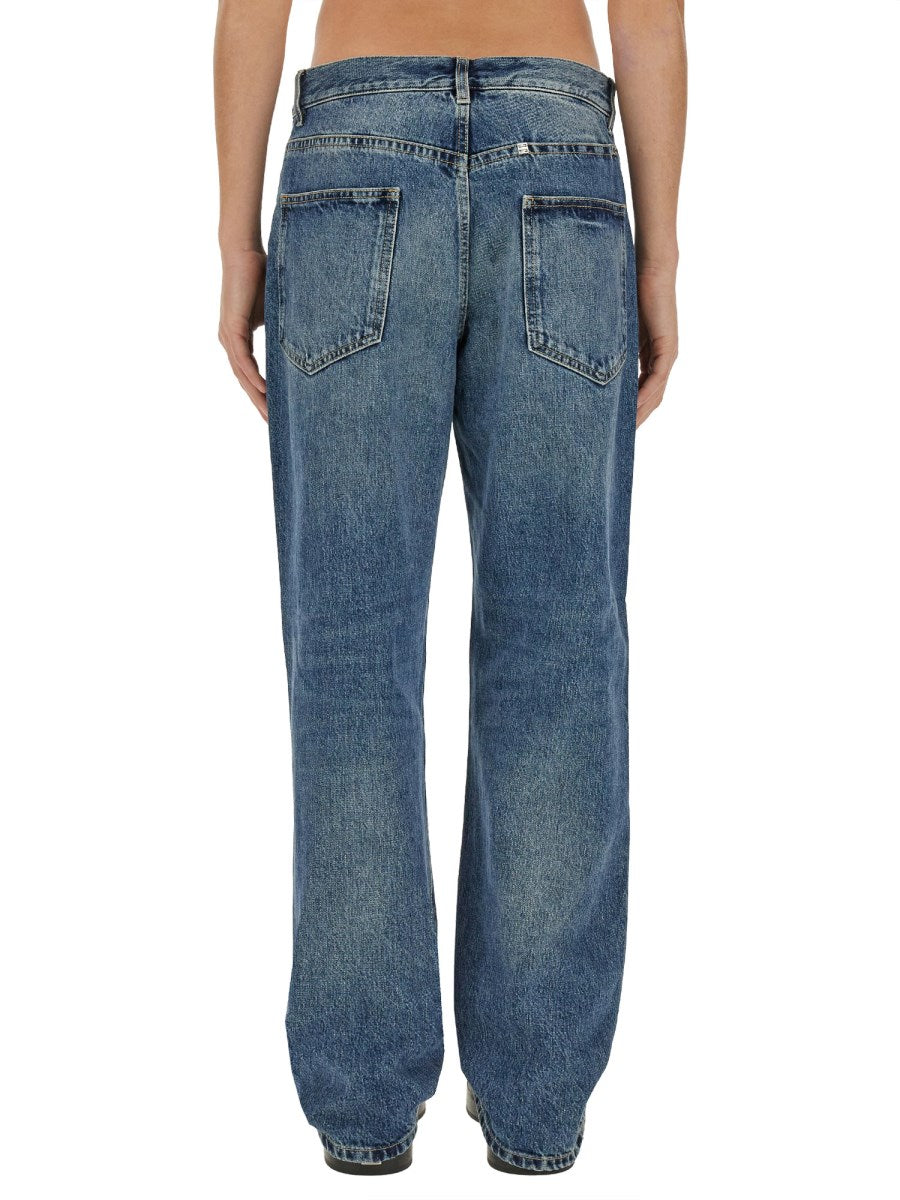 Regular Fit Jeans with Front Seams