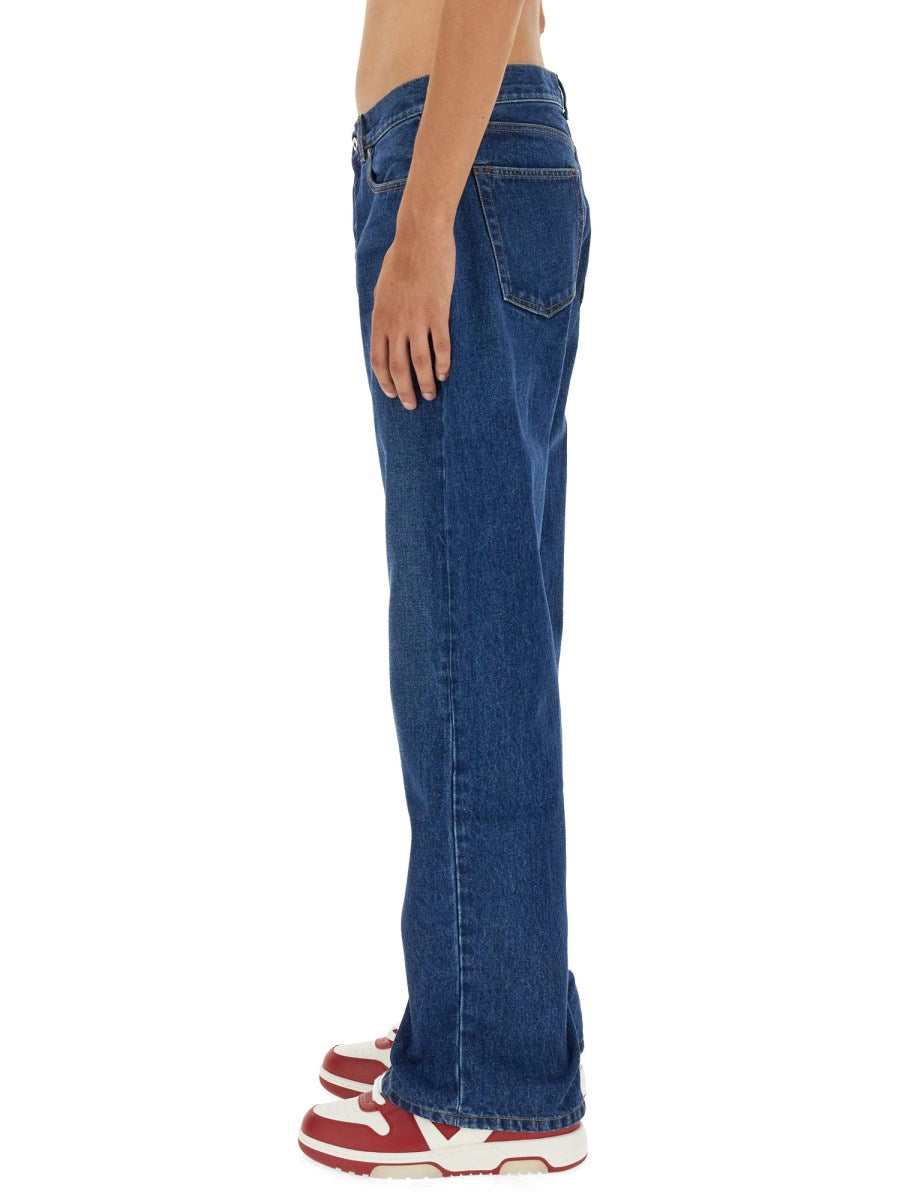 Skate Jeans in Mid Blue