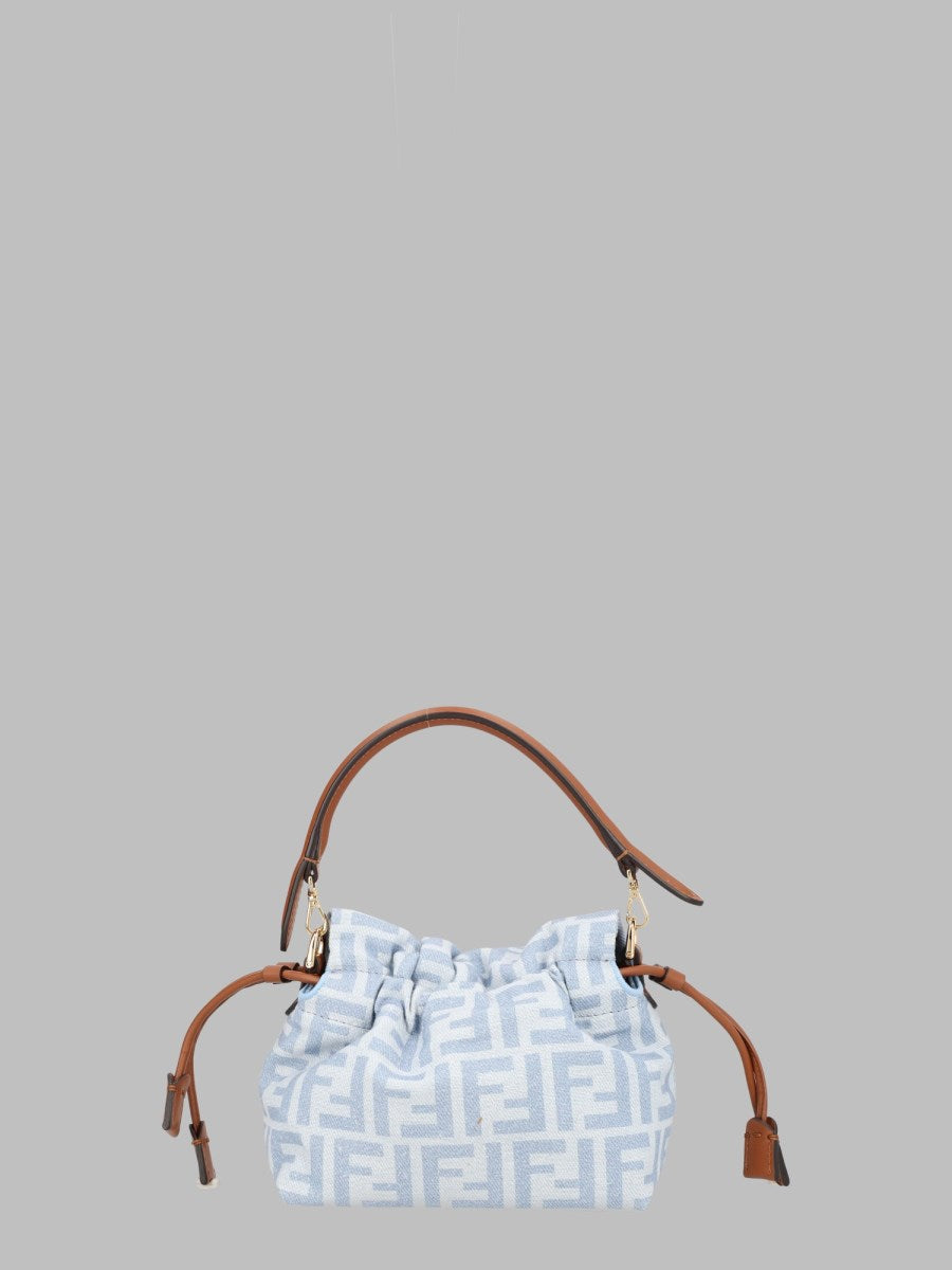 Fendi Handbag Baguette Soft Denim, view 2