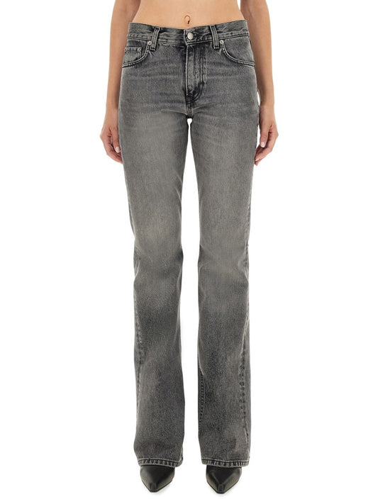 Flare Jeans in Grey