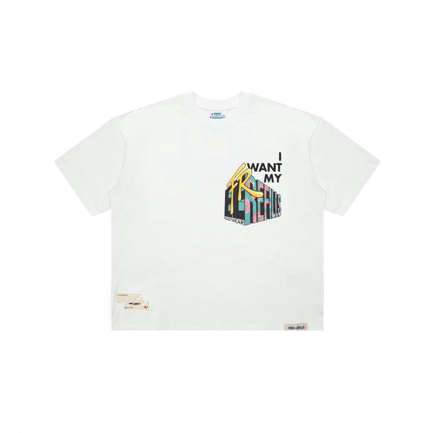 TV Tee - White