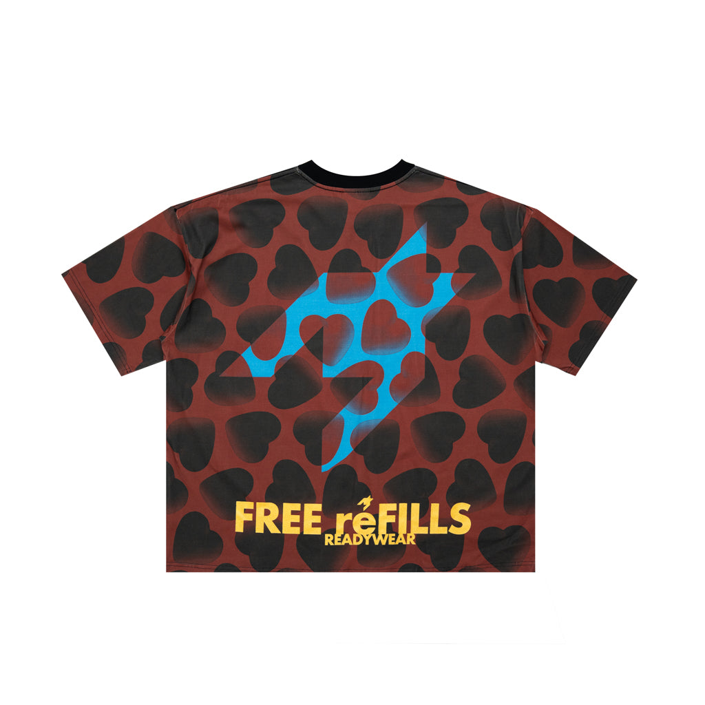 Hearts Tee - Black