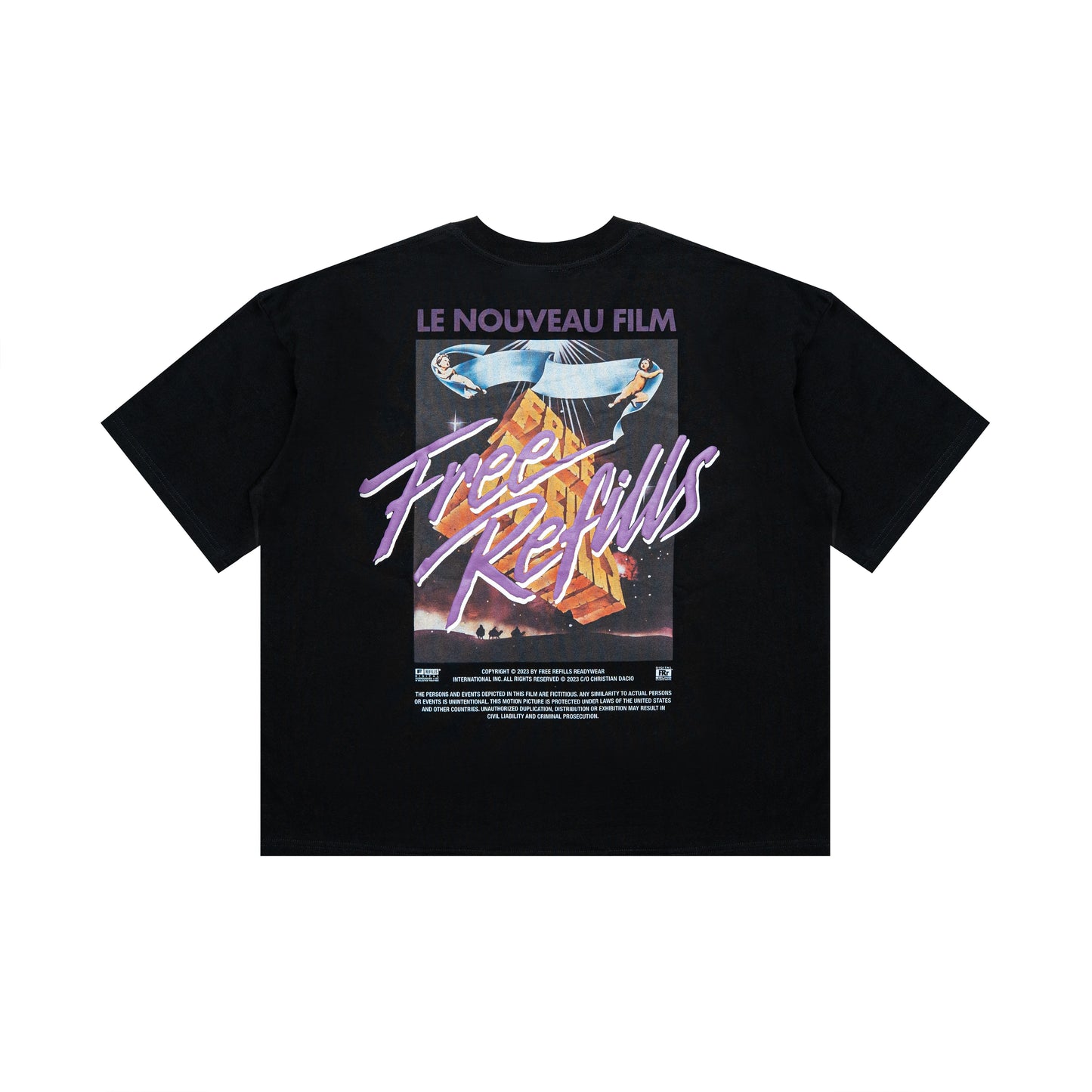 Cinema Tee - Black
