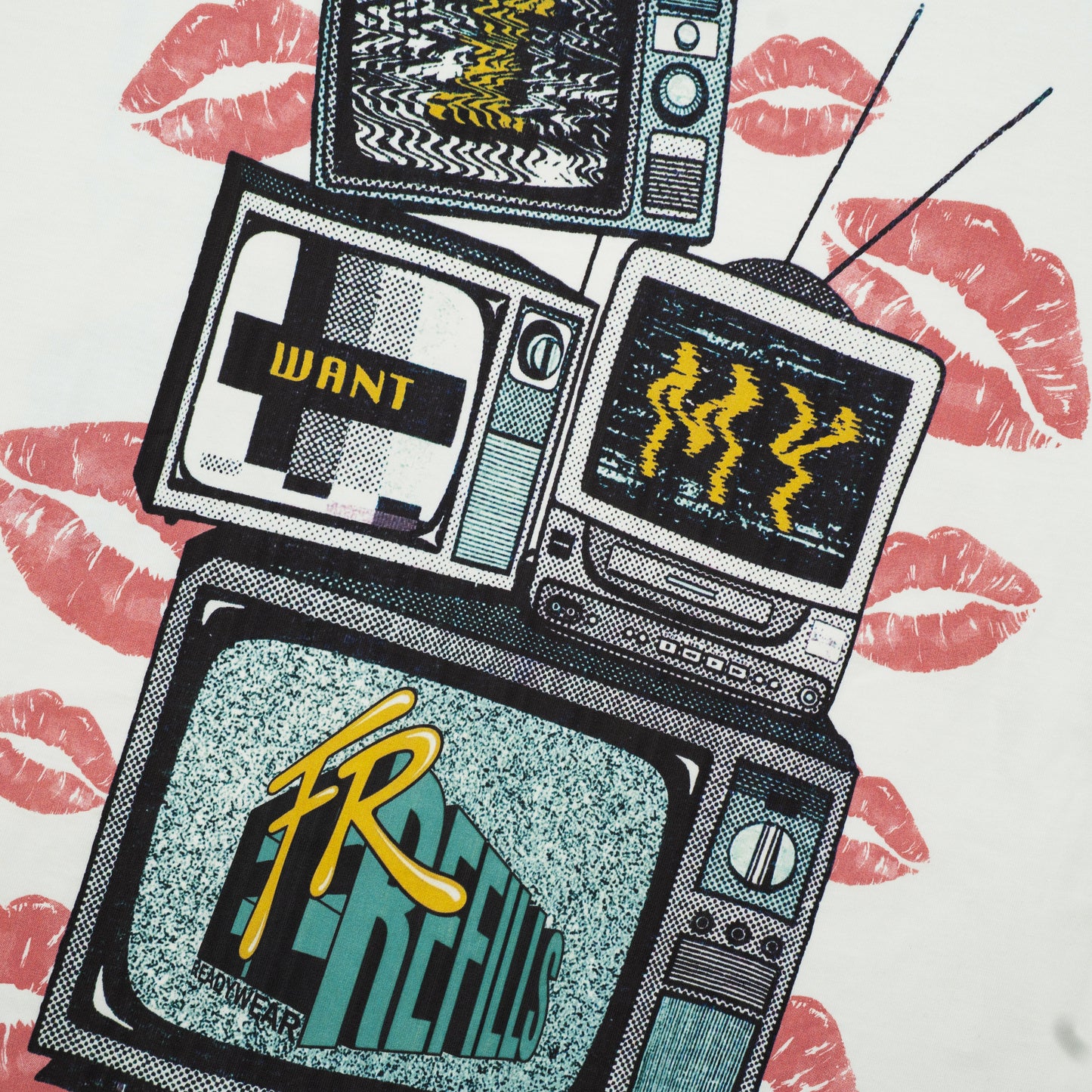 TV Tee - White