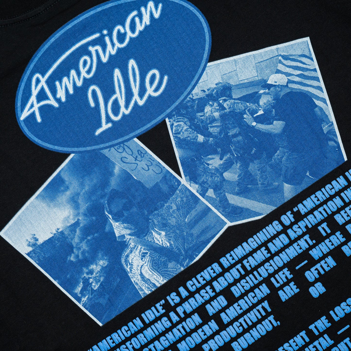 American Idle Tee - Black