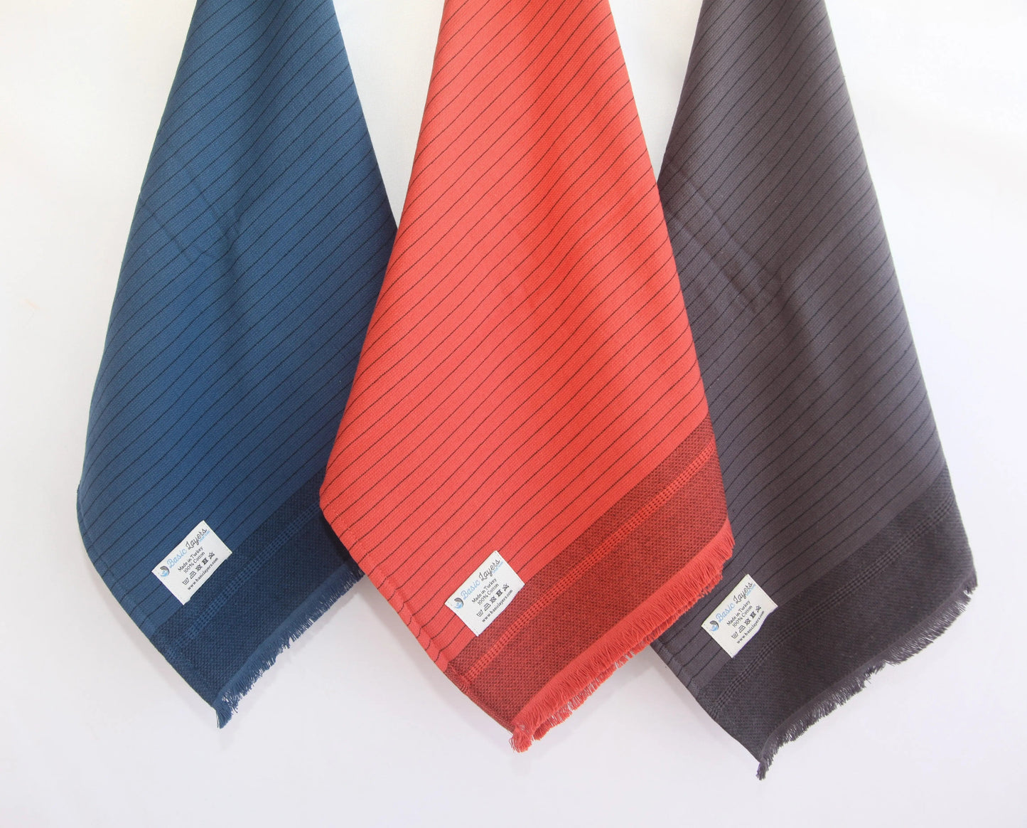 Bath Towel Set - Terry Turkish - Del Mar Gray