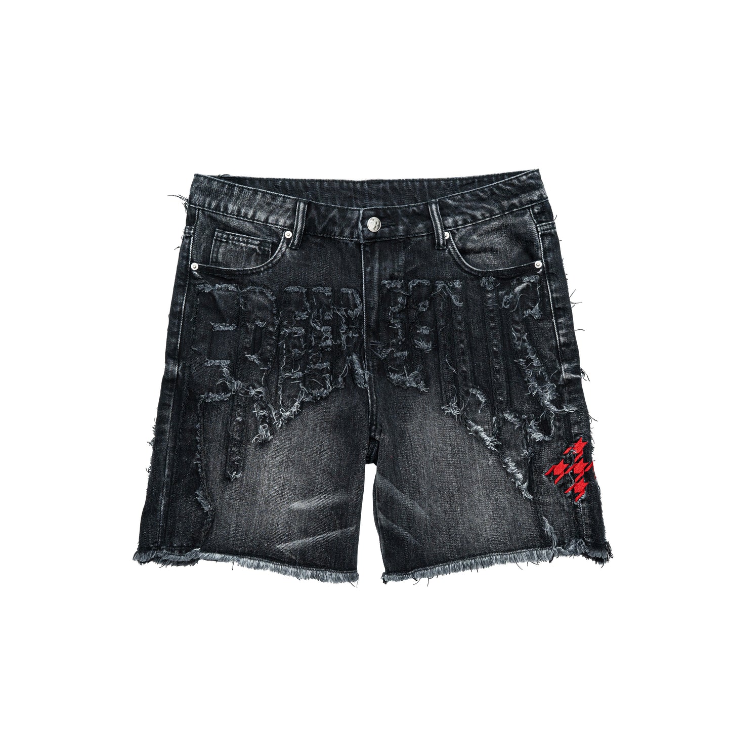 Core Denim Jorts - Black Wash