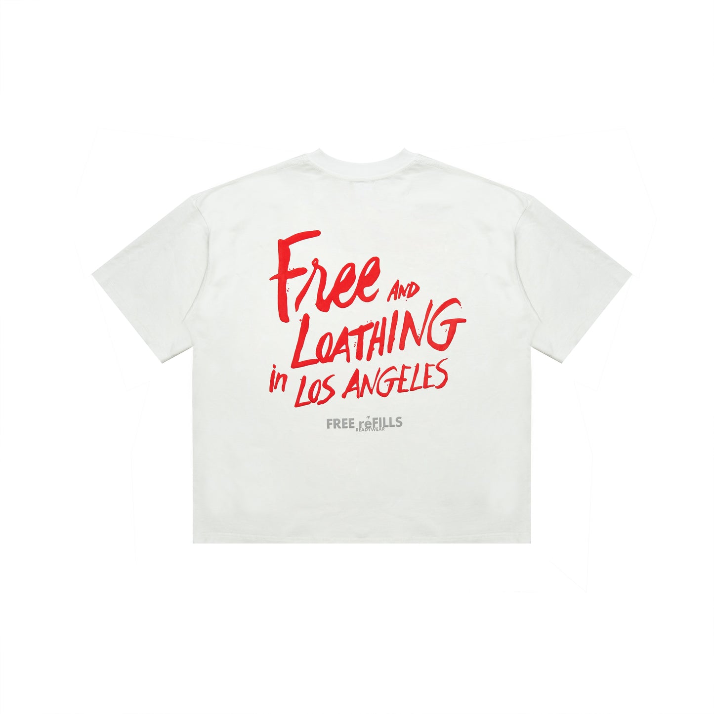 Free and Loathing Tee - White