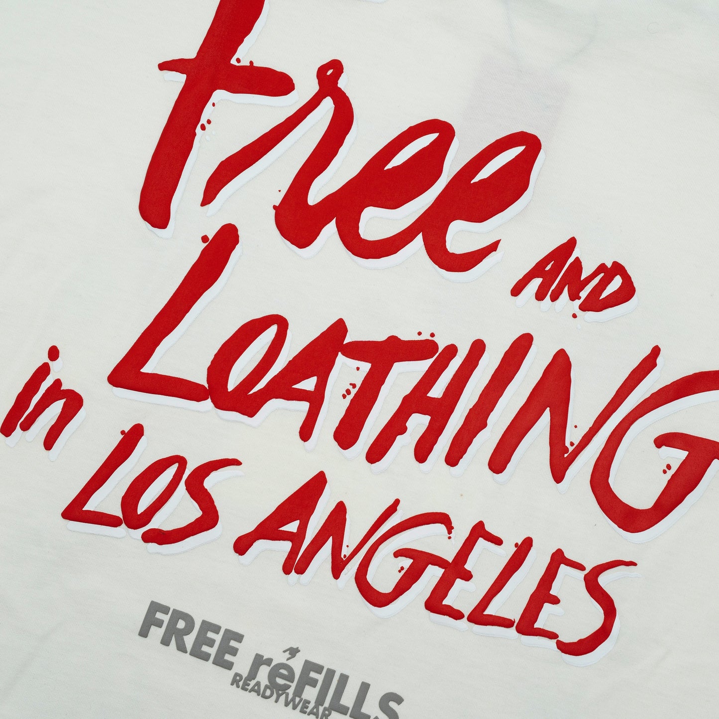 Free and Loathing Tee - White