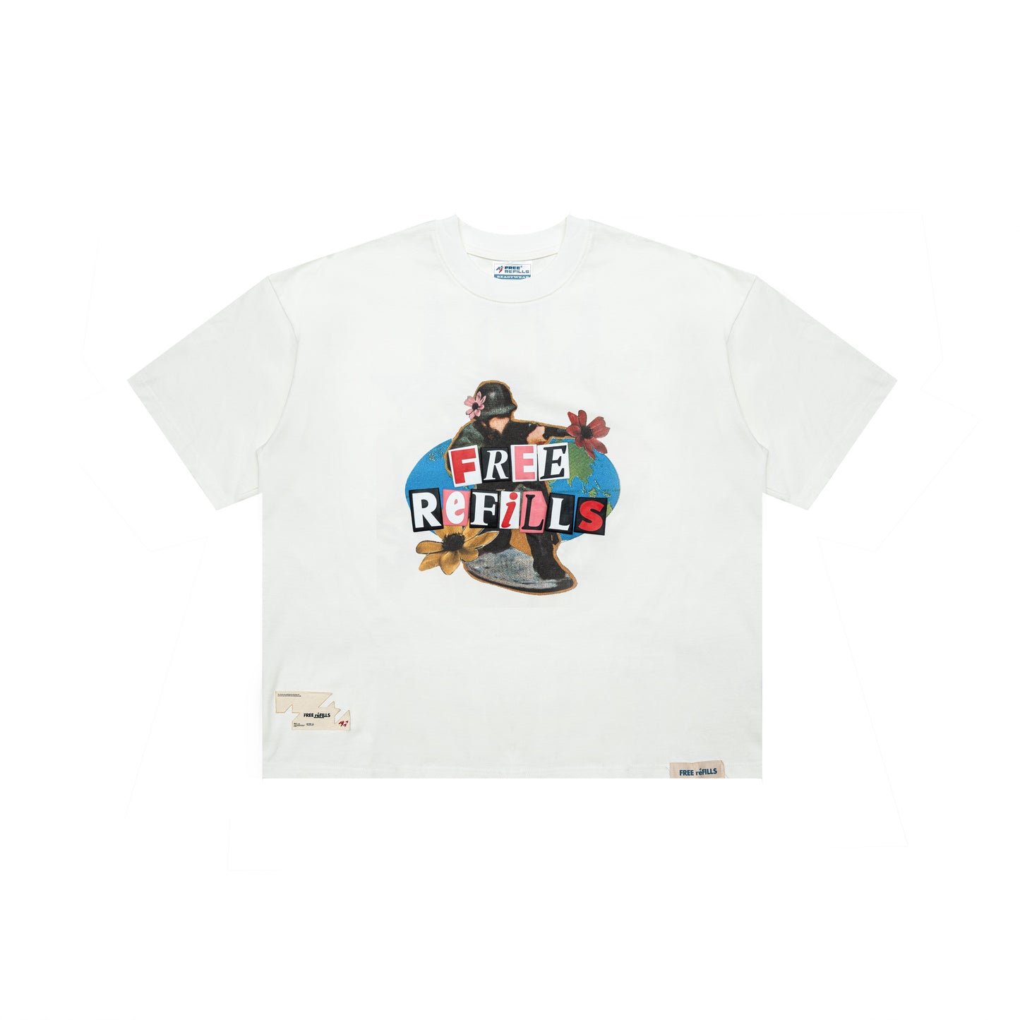 Peace Tee - Cream