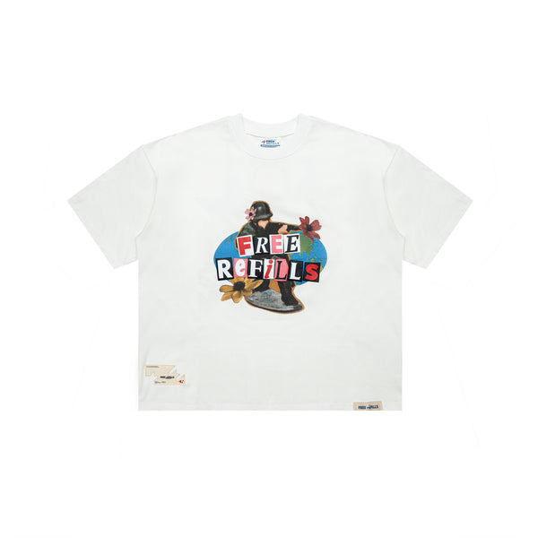 Peace Tee - Cream