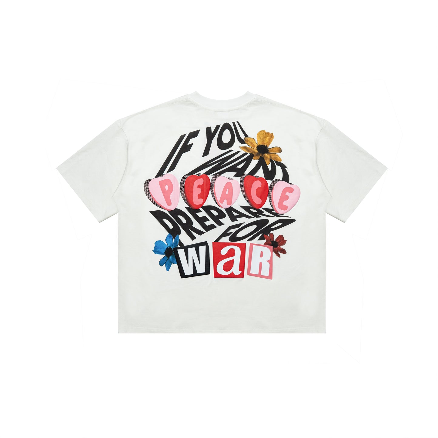 Peace Tee - Cream