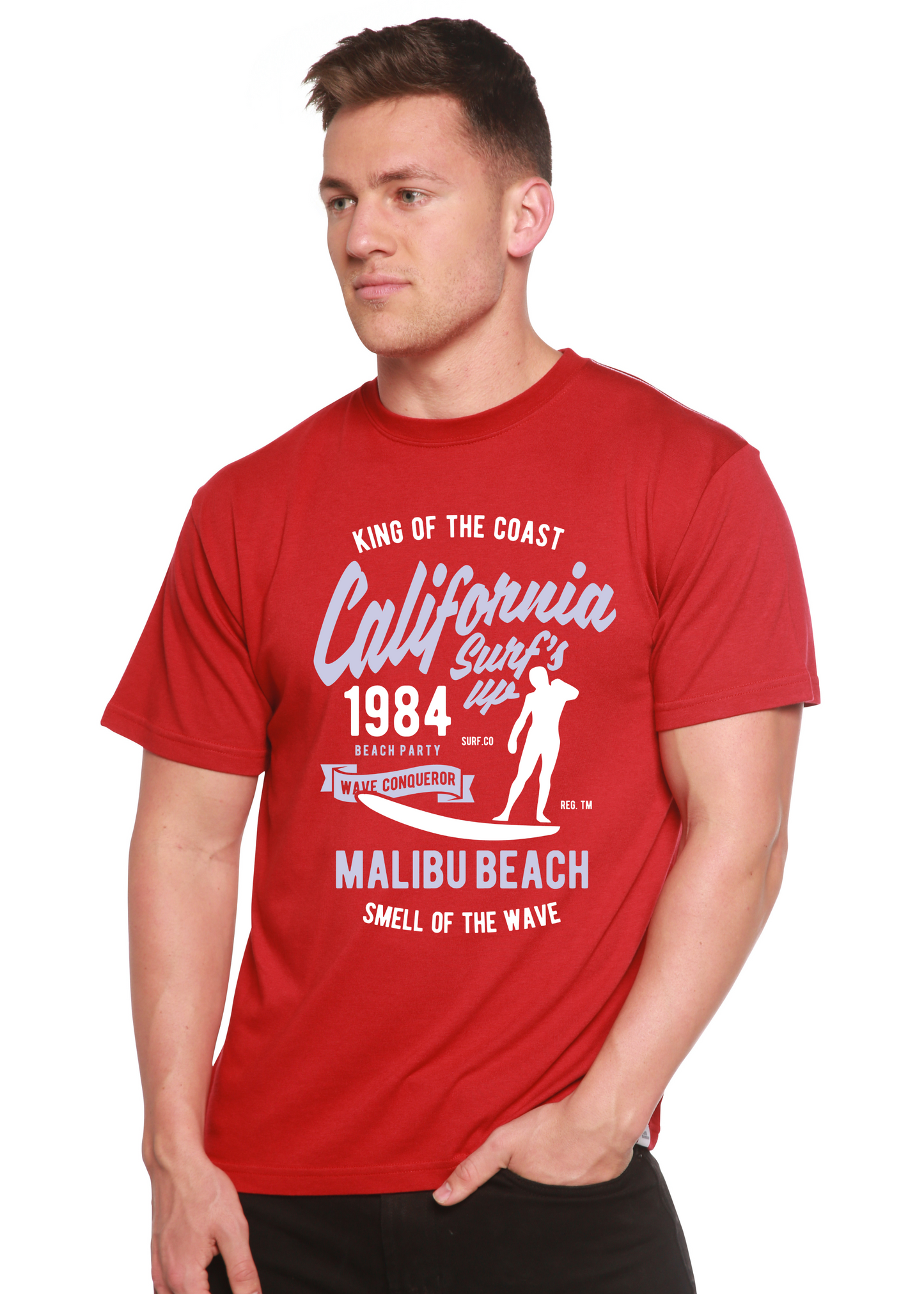 California 1984 Spun Bamboo® Men's Bamboo Viscose/Organic Cotton Short Sleeve Graphic T-Shirt