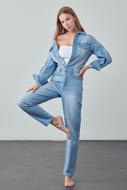 Denim Jumpsuit