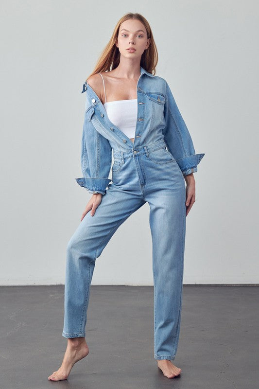 Denim Jumpsuit