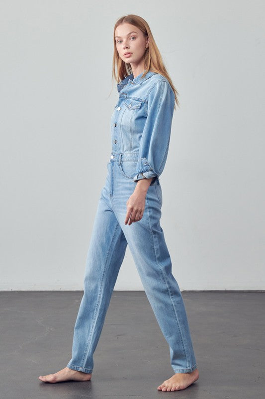 Denim Jumpsuit