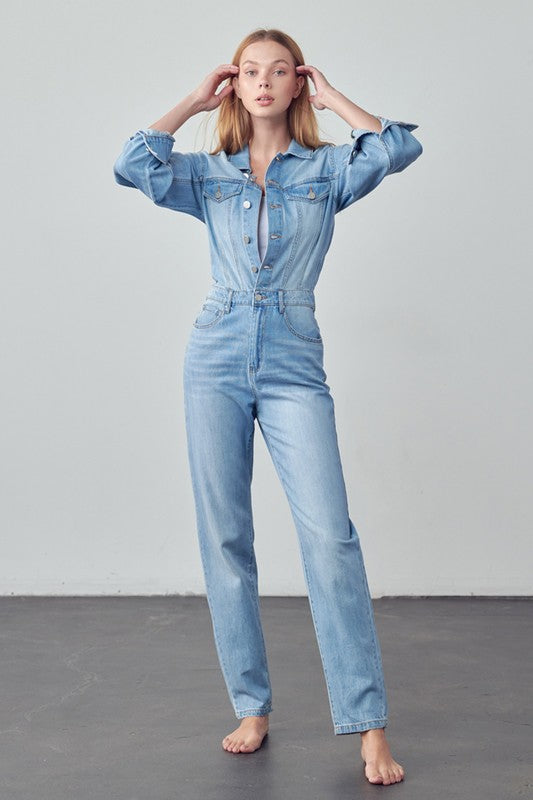 Denim Jumpsuit