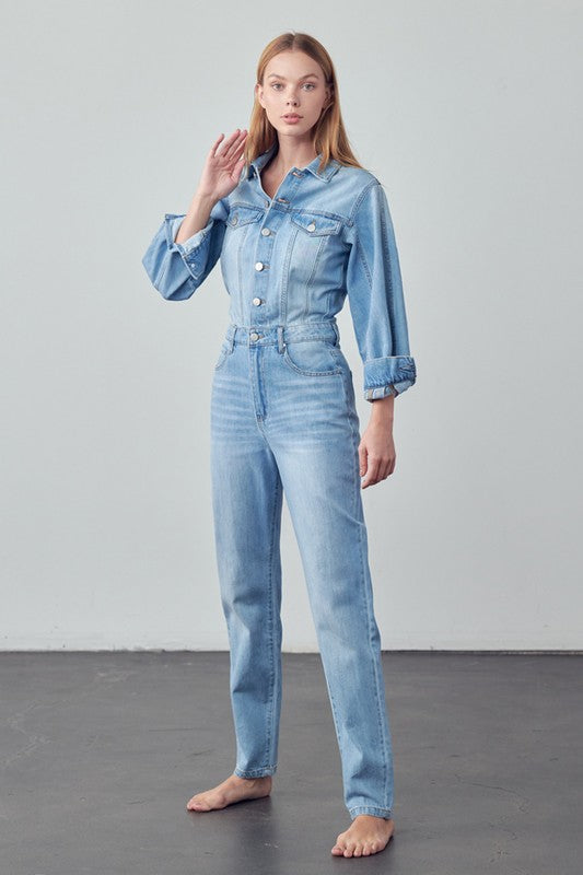 Denim Jumpsuit