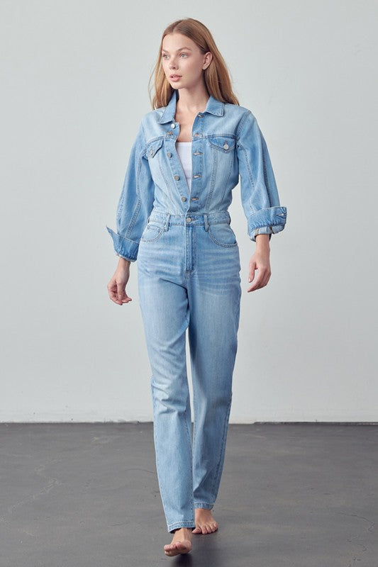 Denim Jumpsuit