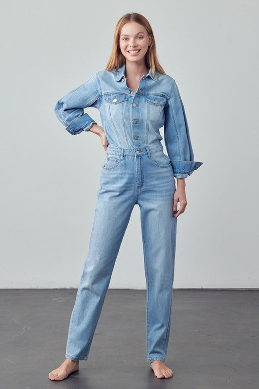 Denim Jumpsuit