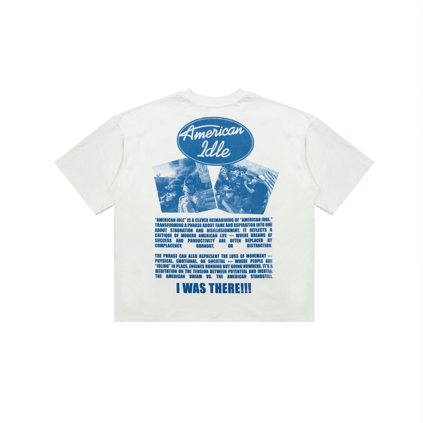 American Idle Tee - Cream