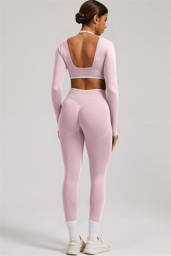 The Elevate Long Sleeve Crop top
