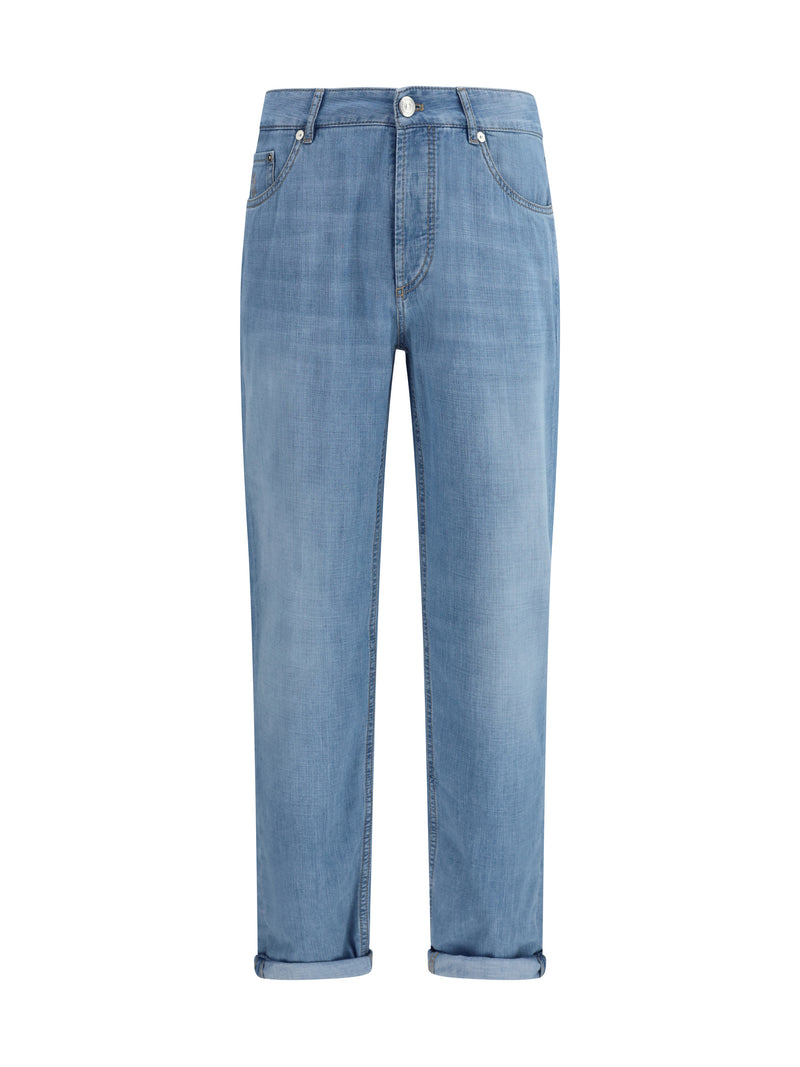 Jeans Distressed Light Denim