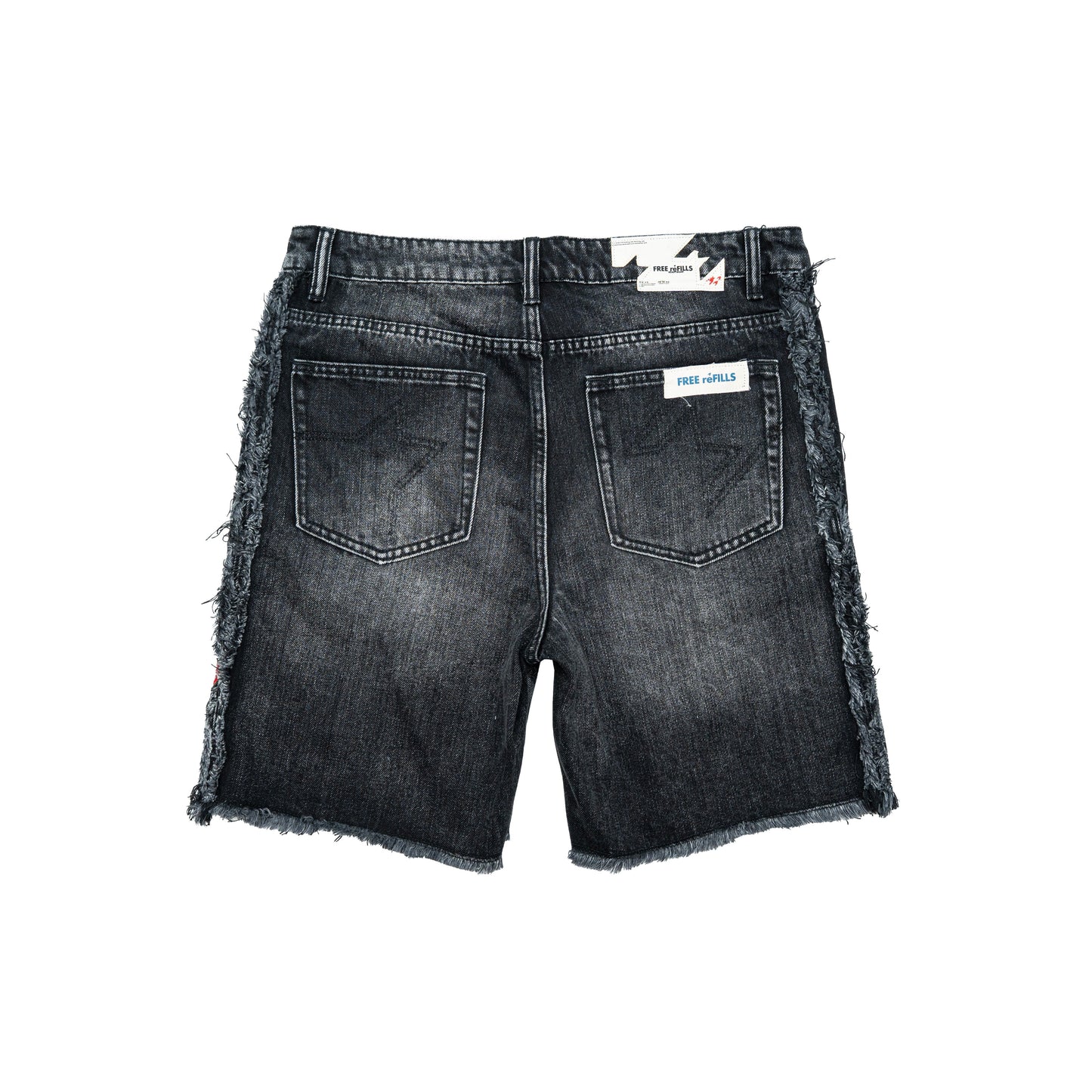 Core Denim Jorts - Black Wash