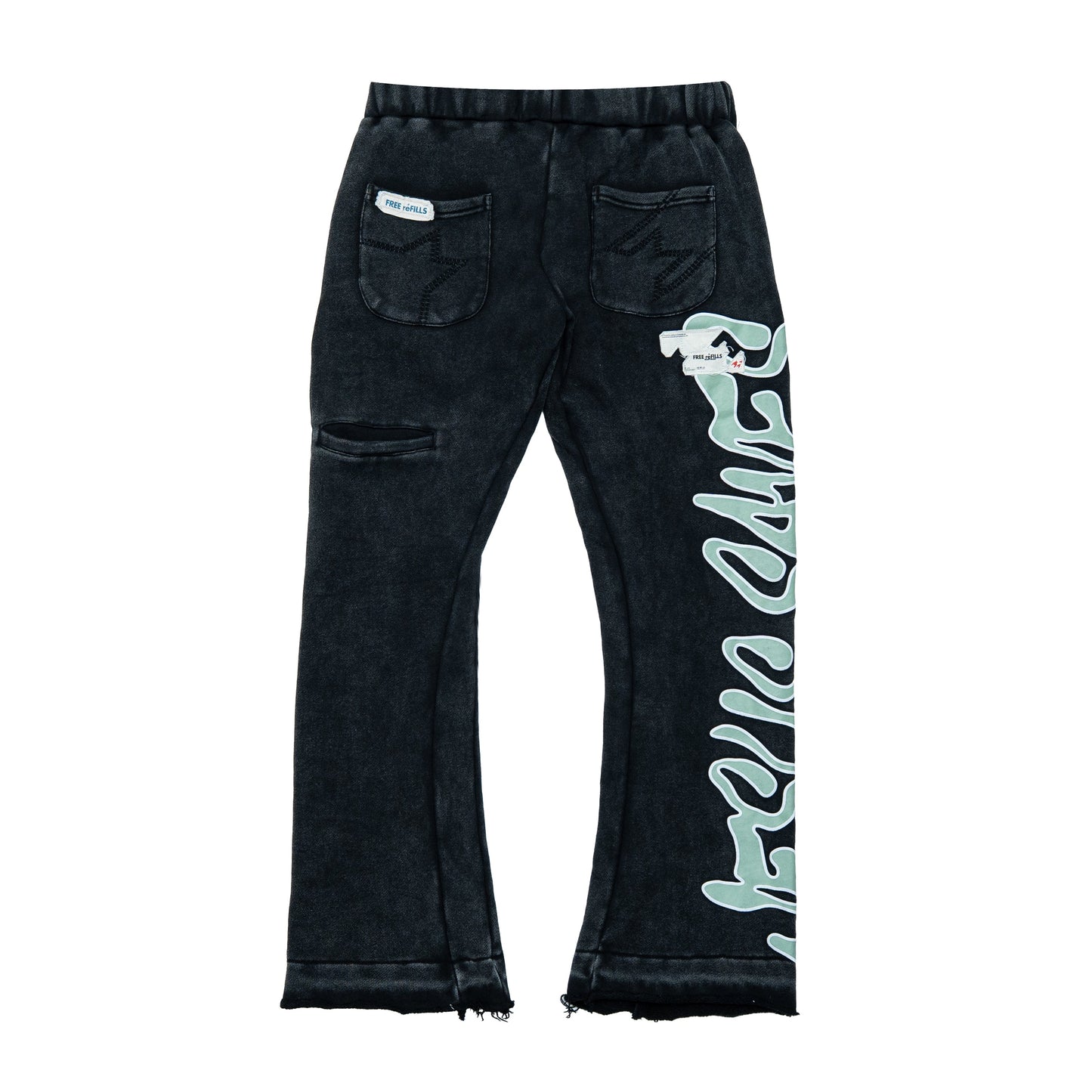 Saves Flare Sweatpants - Vintage Black