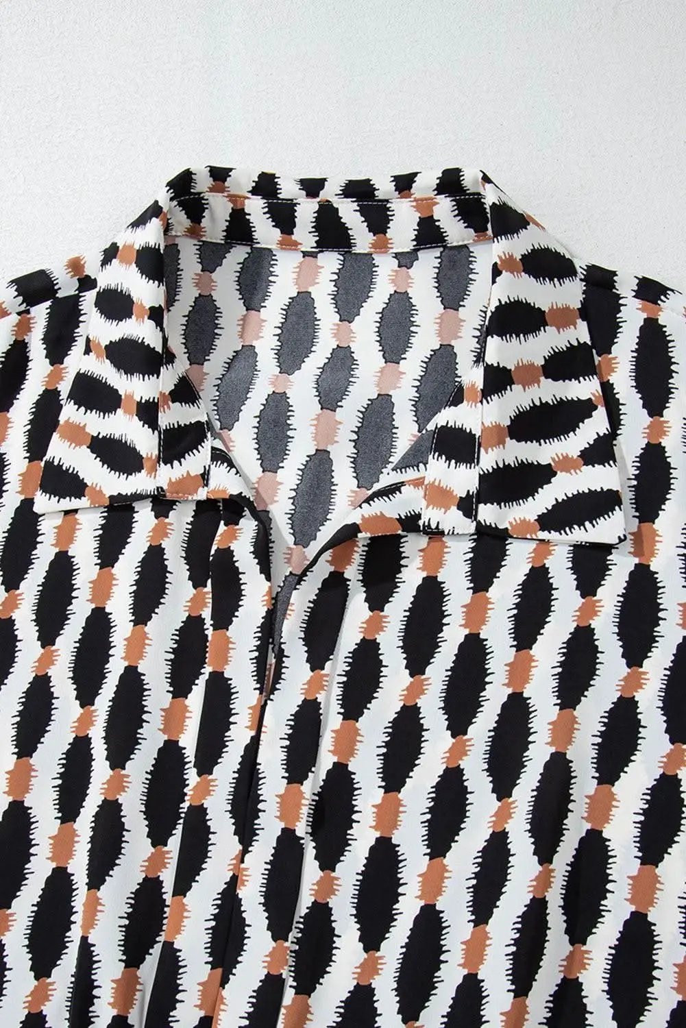 Apricot Plus Size V-Neck Mini Dress by Love Salve