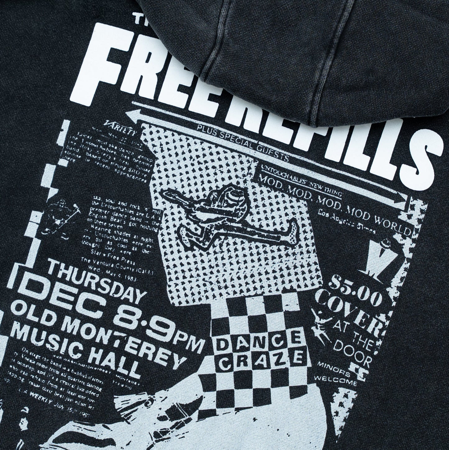 Flyer Zip-Up Hoodie - Black