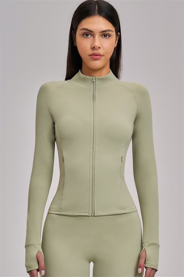 The Swoon Jacket Sports Bra Shorts 3-Piece Set