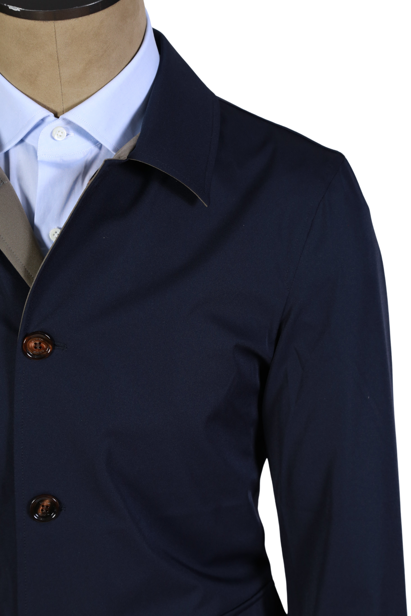 Kired by Kiton Nylon Reversible Jacket