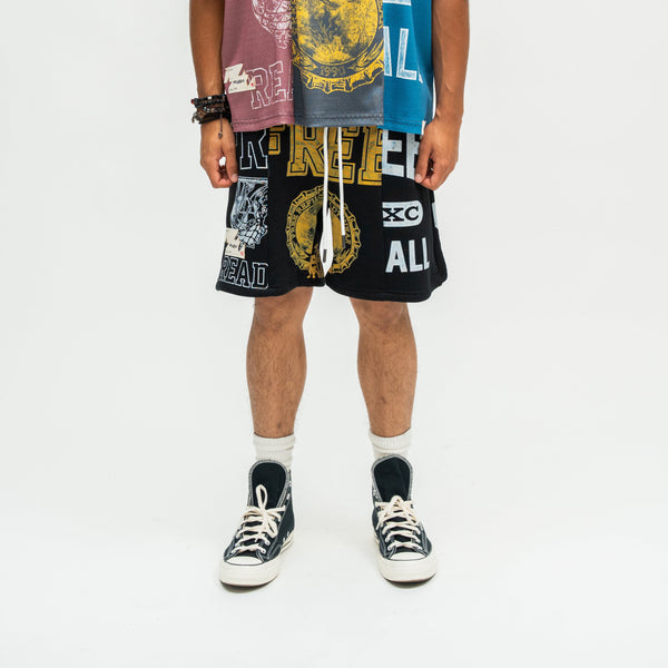 Split Shorts - Black