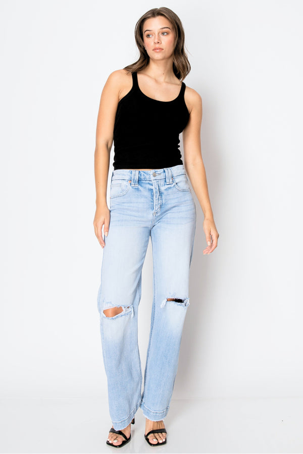TUMMY CONTROL HIGH RISE RELAXED STRAIGHT LEG