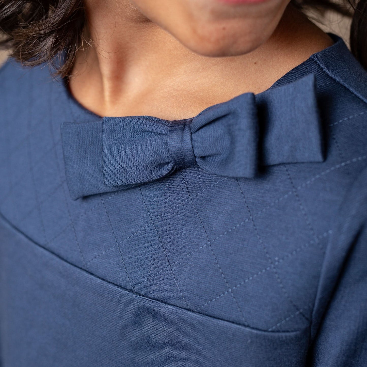 Quilted Ponte Riding Dress