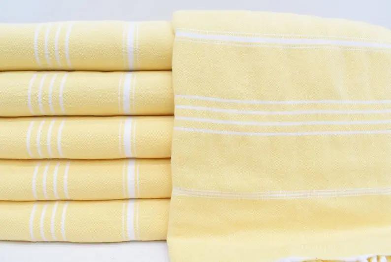 Cotton Towel Blanket - Quick Dry & Lightweight - Unisex Beach & Bath