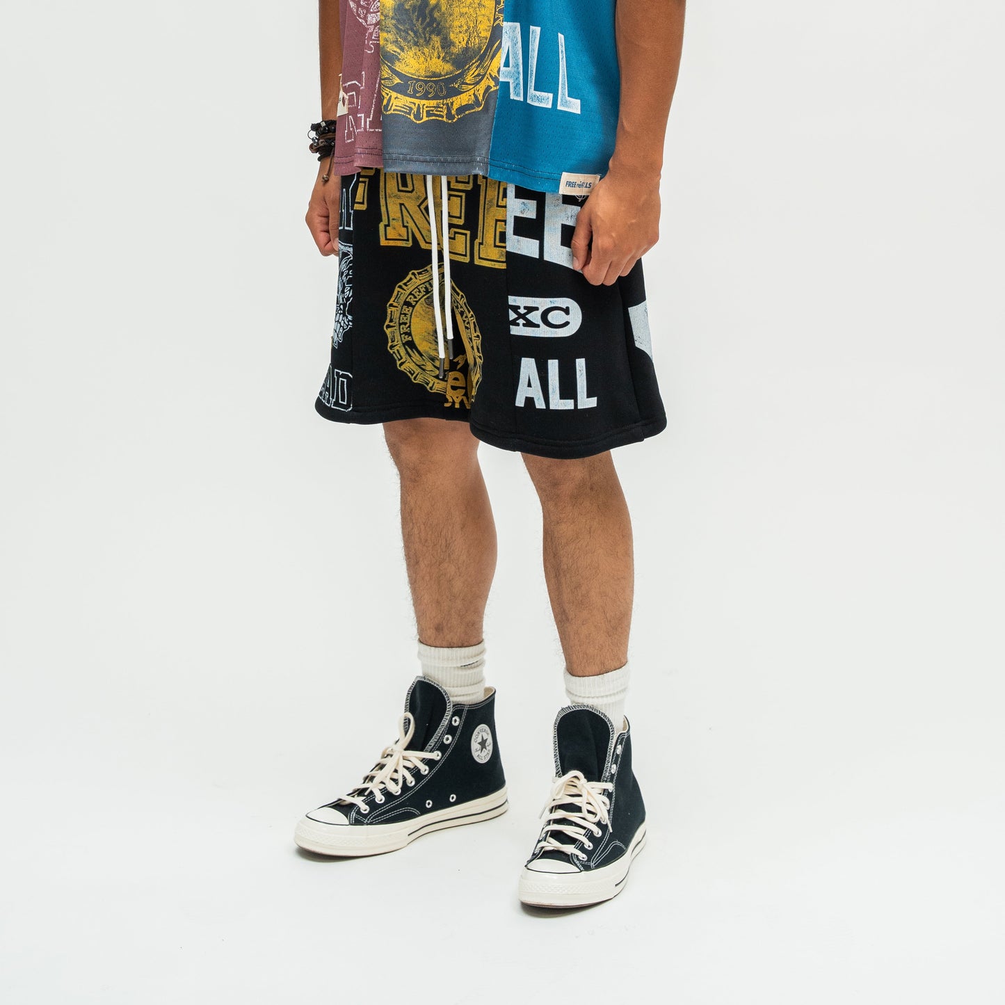 Split Shorts - Black