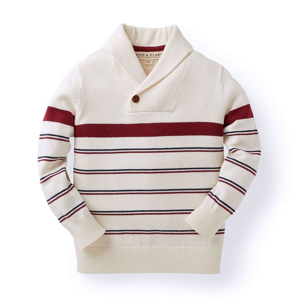 Shawl Collar Organic Sweater - Baby