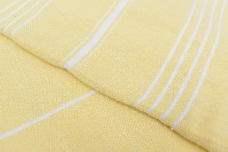 Cotton Towel Blanket - Quick Dry & Lightweight - Unisex Beach & Bath