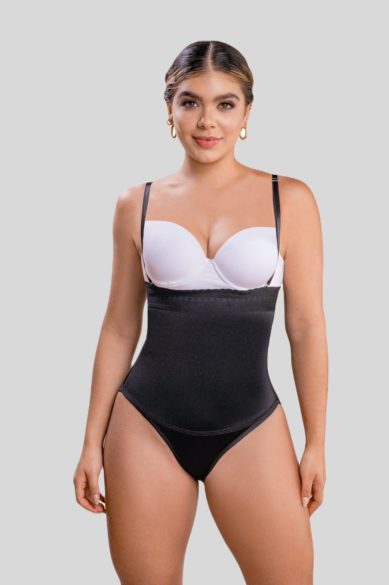 Elastic Band Under-Bust Bodysuit