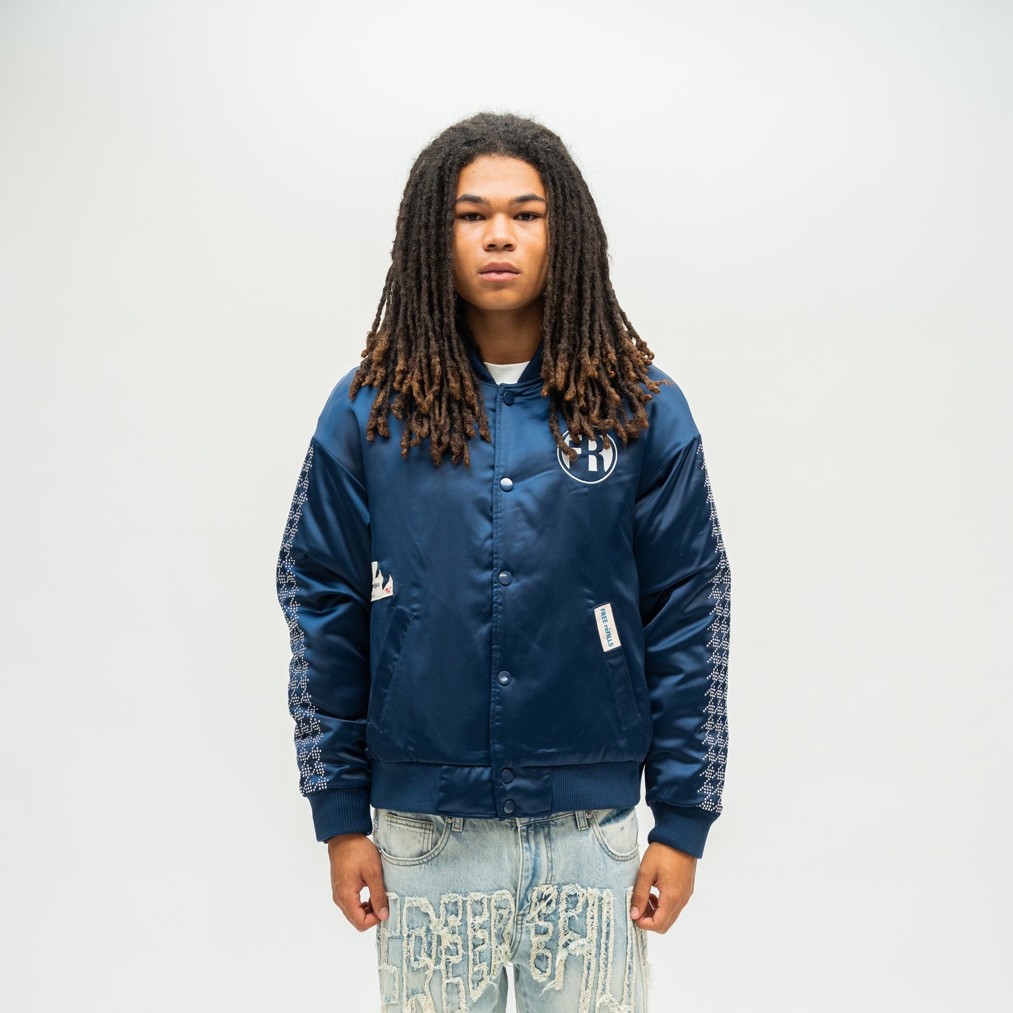 FR Bomber - Navy Blue